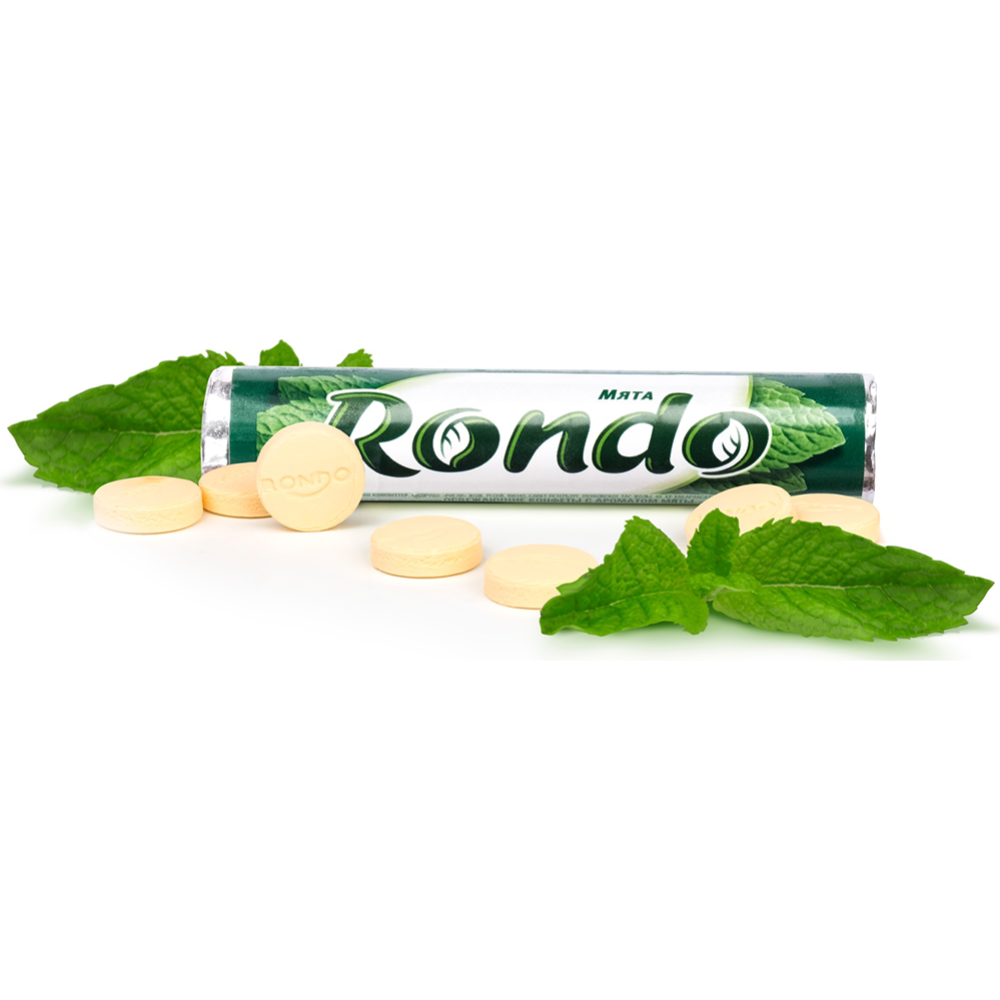 Драже «Rondo» освежающие, с ароматом мяты, 30 г #1