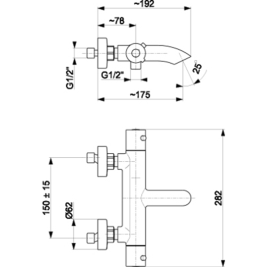 Смеситель «Armatura» Moza 5734-010-81