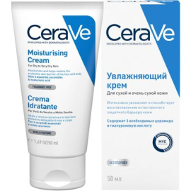 CeraVe Крем увлажняющий д/сух. и очень сух. кожи лица и тела 50 мл