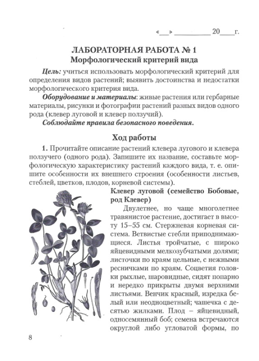 Биология. 10 класс. Тетрадь для лабораторных и практических работ по биологии для 10 класса. Базовый уровень. Школьная программа (ШП) (2025) С.Г. Дубков, "Сэр-вит" С ГРИФОМ