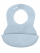 Нагрудник для кормления BabyOno, силиконовый, с регулируемой застёжкой (арт. 835серо-голубой)