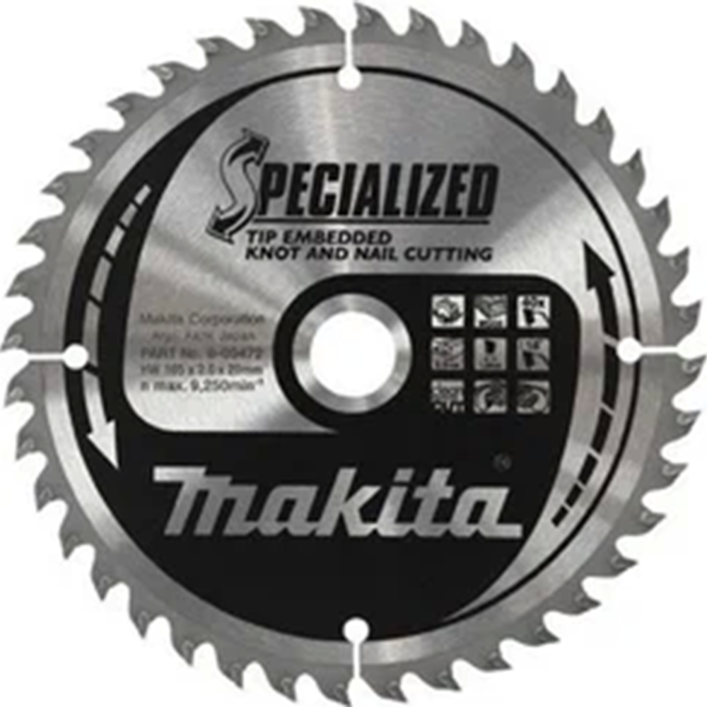Пильный диск «Makita» B-31566