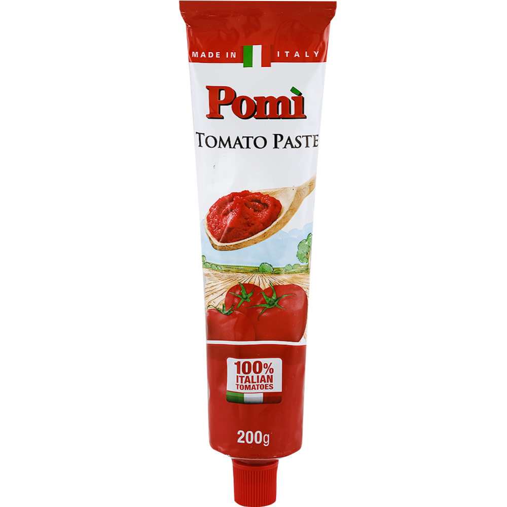 Паста томатная «Pomi» стерилизованная, 200 г #0