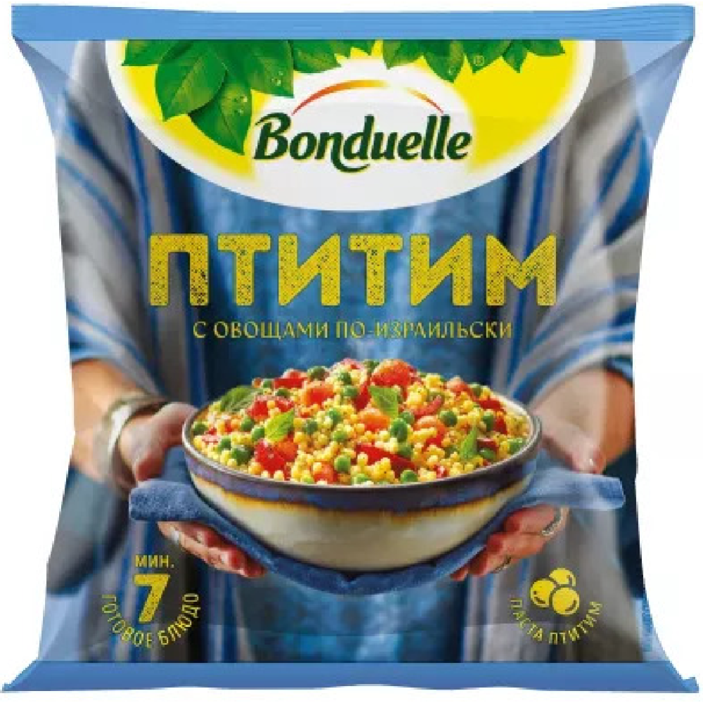 Нут с ово­ща­ми по-из­ра­иль­ски «Bonduelle»  Птитим, 400 г