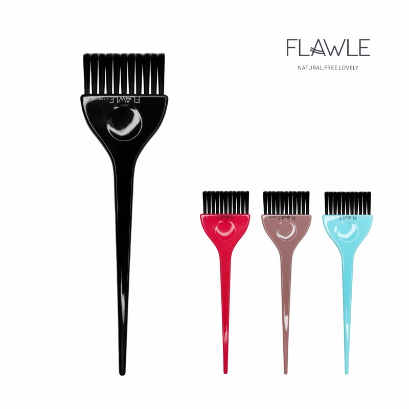 Классическая кисть для окрашивания FLAWLE (Black / Blue / Pudra / Pink) 1.101.01