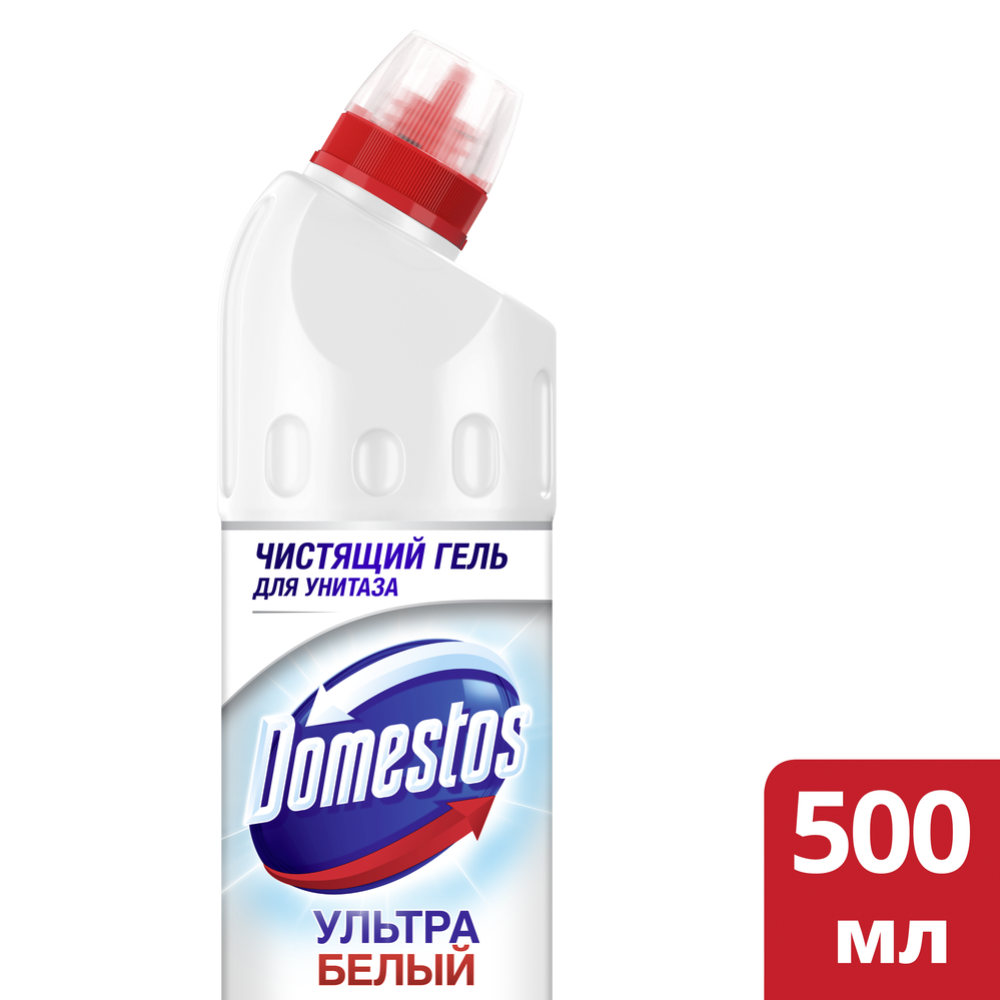 Средство чистящее для унитаза «Domestos» ультра белый, 500 мл #2