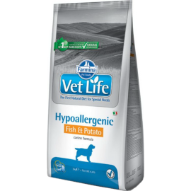 Корм для собак «Farmina» Vet Life Hypoallergenic, Fish&Potato, 2 кг