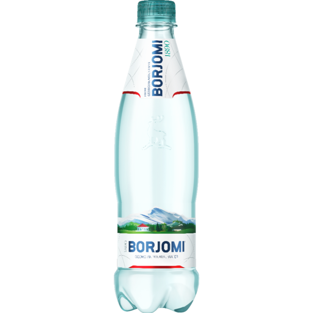 Вода минеральная «Borjomi» газированная, 0.5 л #0