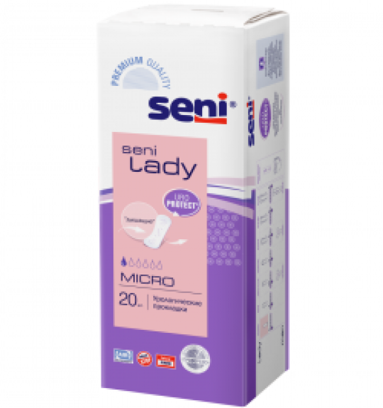 Урологические прокладки Seni Lady Micro 20 шт. х 16 упак