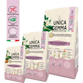 Корм для щенков «Gheda Petfood» Unica Gemma Puppy Growth, лосось, 10 кг