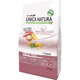 Корм для собак «Unica Natura» Maxi, утка/рис, 2.5 кг