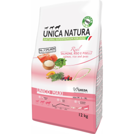 Корм для собак «Unica Natura» Mini, лосось/рис, 7.5 кг