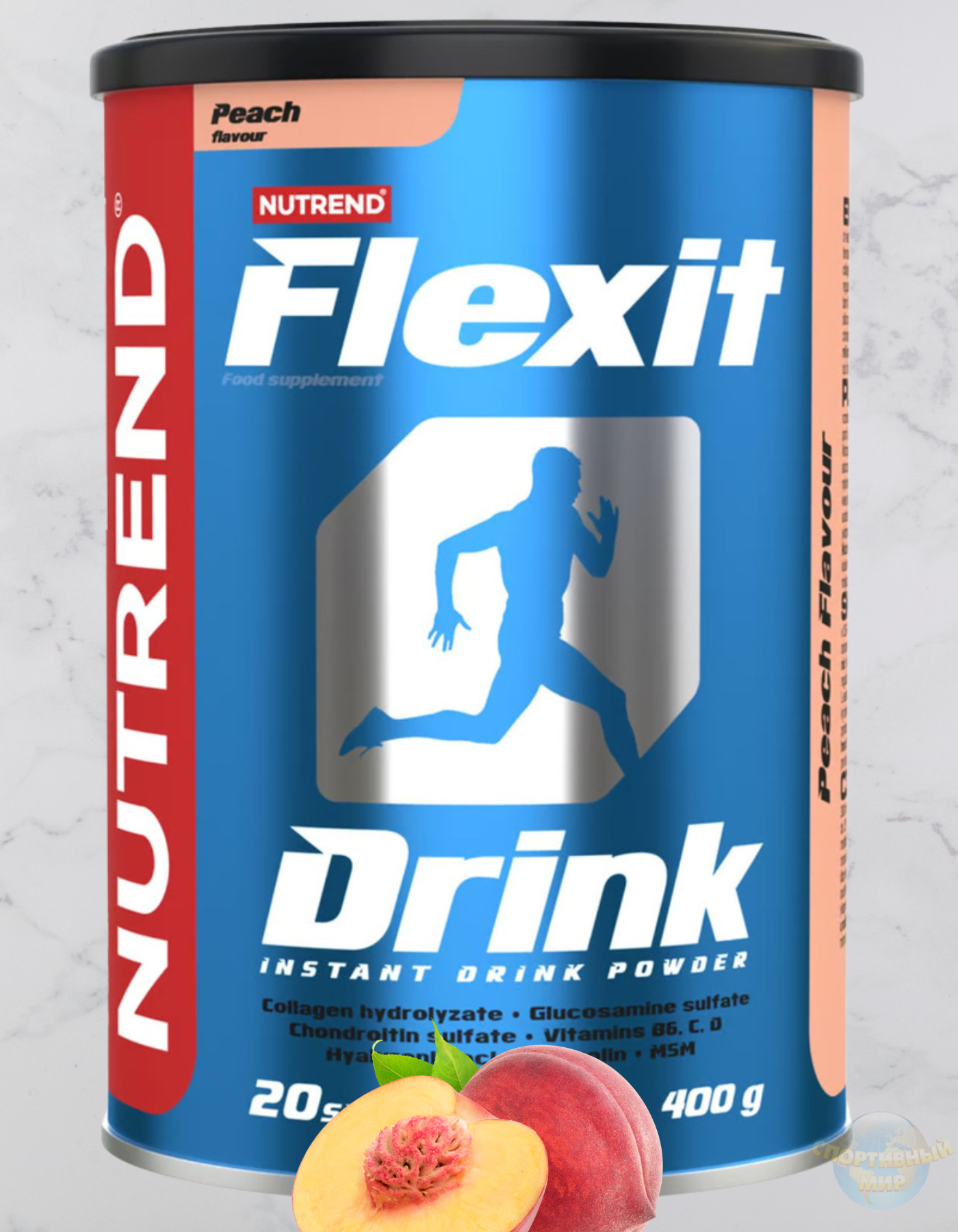 ВИТАМИНЫ ДЛЯ СУСТАВОВ И СВЯЗОК FLEXIT DRINK NUTREND 400 Г персик