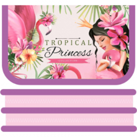 Пенал «Ю­ни­прес­с» Прин­цес­са и фла­мин­го, ПО-09
