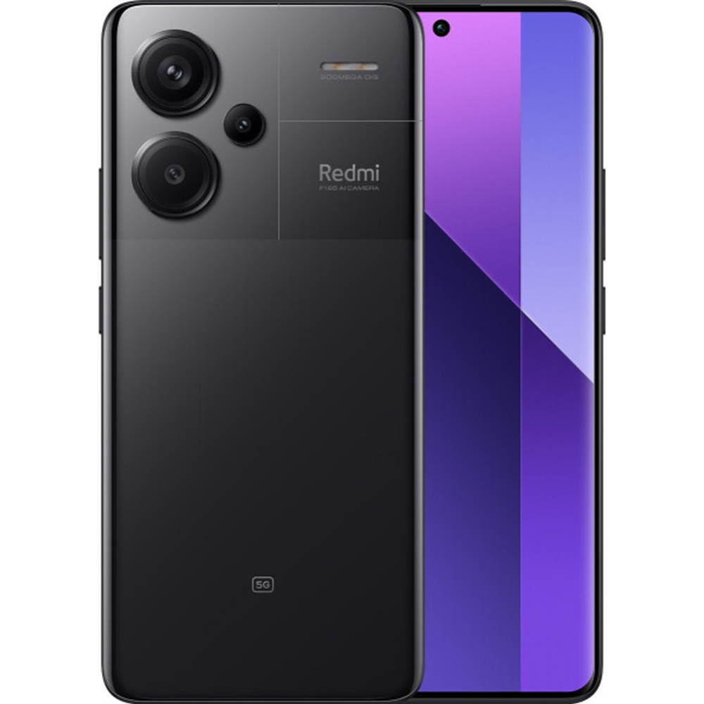 Смартфон «Xiaomi» Redmi Note 13 Pro+ 5G, 8GB/256GB с NFC, полуночный черный