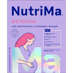 На­пи­ток мо­лоч­ный сухой «Nutrilak» для бе­ре­мен­ных и кор­мя­щих, манго, 350 г