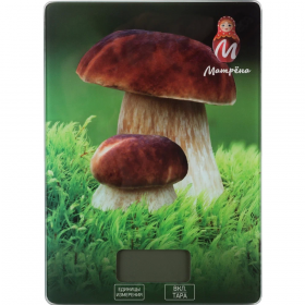 Ку­хон­ные весы «Мат­ре­на» MA-037, грибы