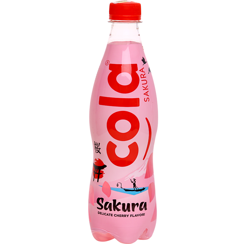 Напиток газированный «Cola» Sakura, 0.5 л #0