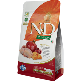 Корм для кошек «Farmina» N&D Grain Free, Pumpkin Quail&Pomegranate, 5 кг