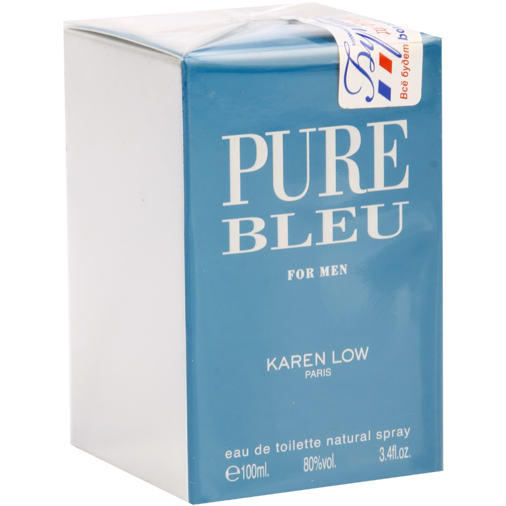 Туалетная вода «Pure» bleu for men, для мужчин, 100 мл  