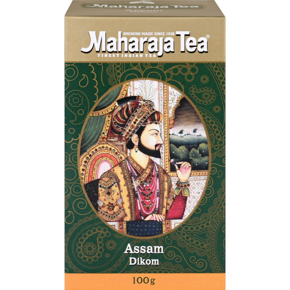 Чай черный «Maharaja Tea» Ассам Диком индийский байховый, 100 г #0