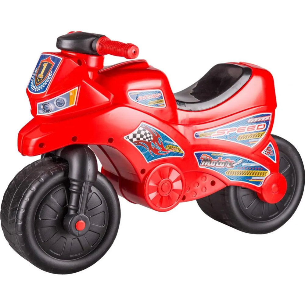 Каталка детская «Альтернатива» Мотоцикл, M6788, красный