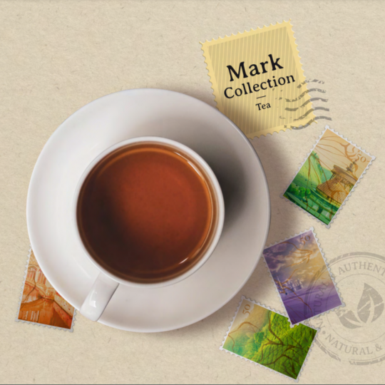 Mark Collection ENGLAND / Эко упаковка,100пак.*2гр. / Чай в пакетиках черный
