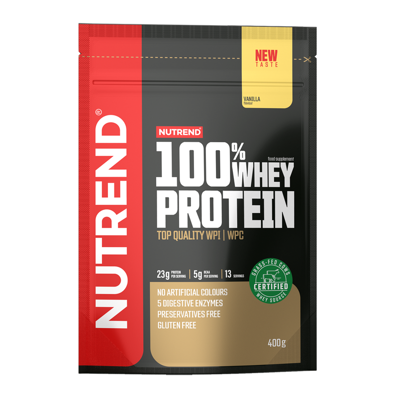 Протеин 100% WHEY PROTEIN Nutrend, 400 г, ваниль