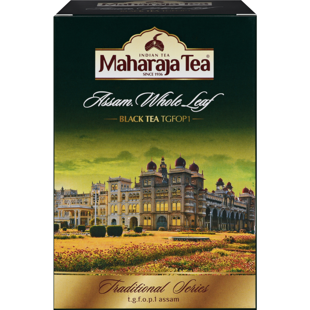 Чай черный «Maharaja Tea» Ассам, ин­дий­ский, бай­хо­вый, 100 г