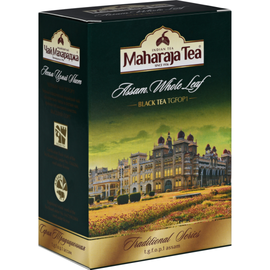 Чай черный «Maharaja Tea» Ассам, индийский, байховый, 100 г