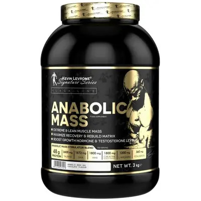 Гейнер от Kevin Levrone Anabolic MASS (3000 гр) клубника