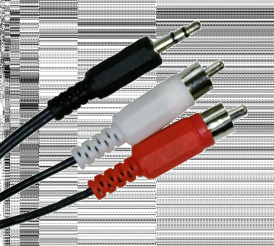 Шнур СТЕРЕО Jack 3.5мм-2хRCA  1,2м ("ЛВВ" Шнур ШПЗ-П3-2Т-1)