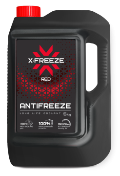 Антифриз X-FREEZE Red (красный) 5 кг