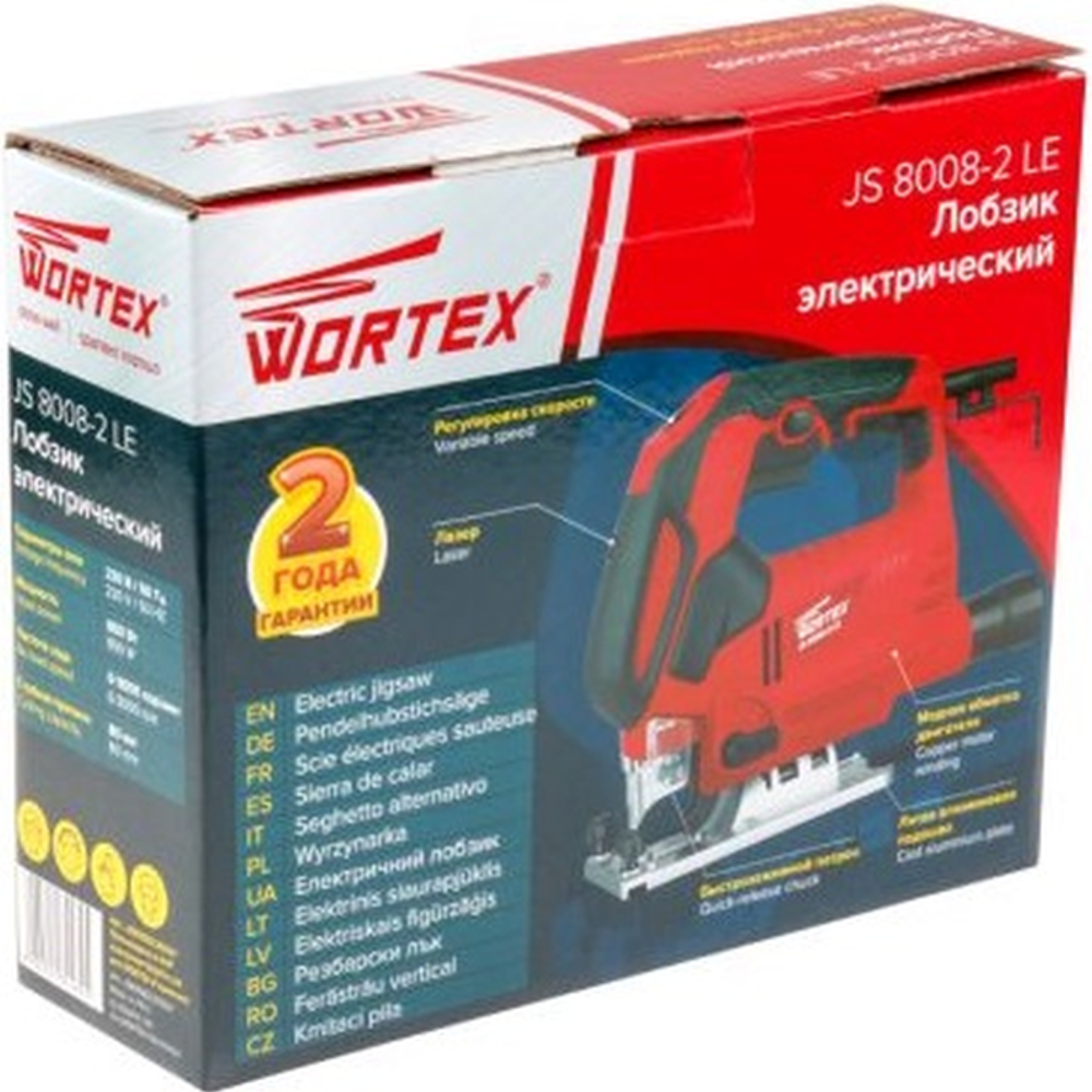 Электролобзик «Wortex» JS 8008-2 LE