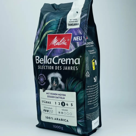 Кофе в зернах MELITTA Bella Crema Selection Des Jahres 1кг