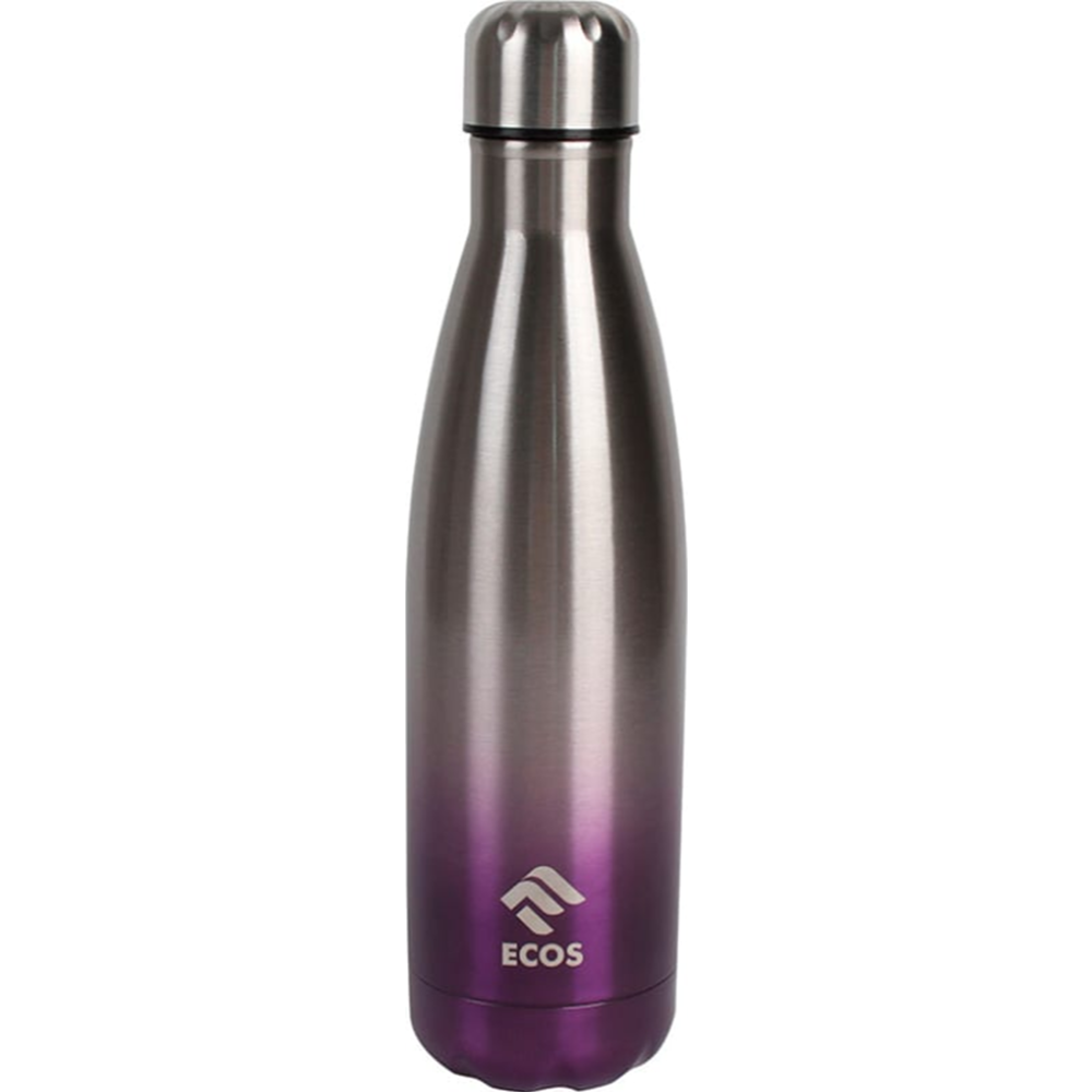Термос для напитков «Ecos» 323497, фиолетовый градиент, 500 мл