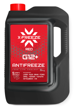 Антифриз X-FREEZE G12 5 кг