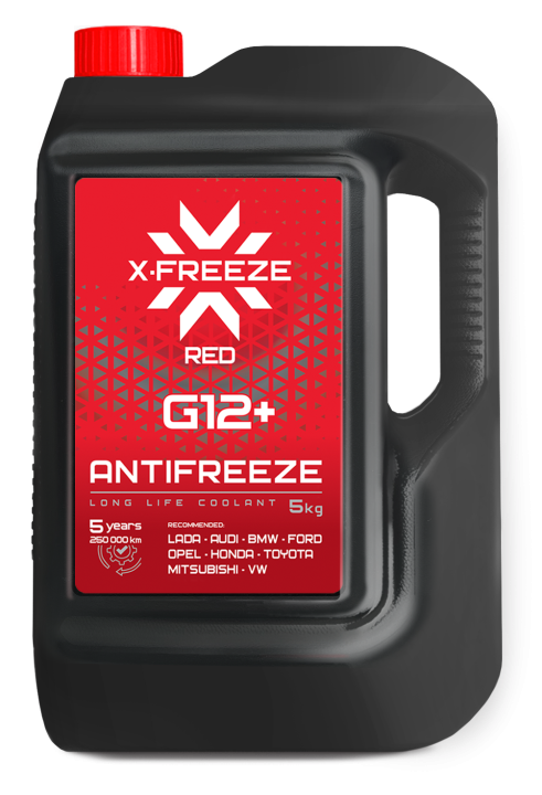 Антифриз X-FREEZE G12 5 кг