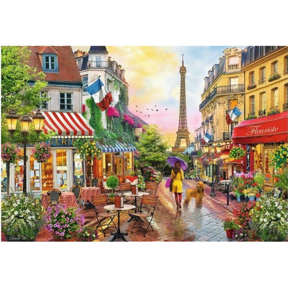 Пазл «Trefl» Очаровательный Париж, 26156, 1500 элементов