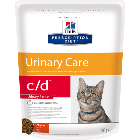 Корм для кошек «Hill's» Prescription Diet Urinary Stress, Chicken, 400 г