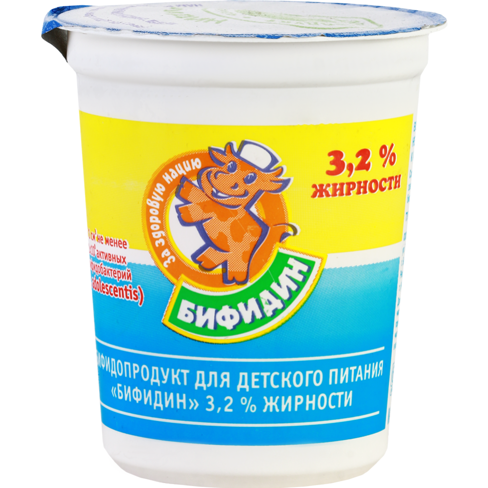 Бифидопродукт «Бифидин» 3.2%, 200 г #0