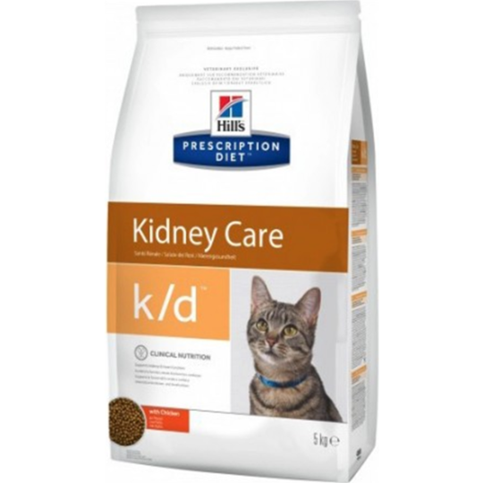 Корм для кошек «Hill's» Prescription Diet Kidney Care k/d Chicken, 5 кг