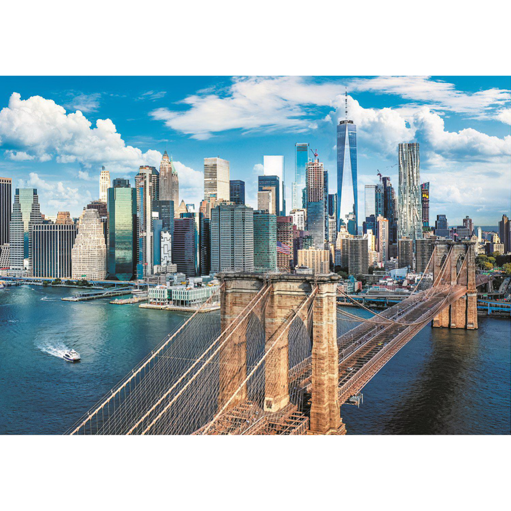 Пазл «TREFL» Бруклинский мост. Нью-Йорк, США, 10725, 1000 элементов