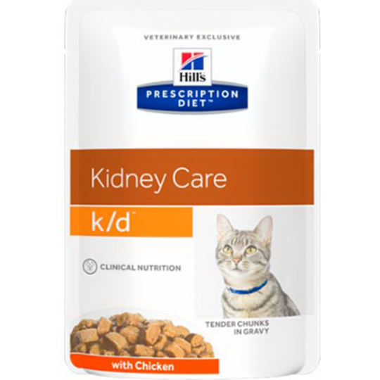 Корм для кошек «Hill's» Prescription Diet Kidney Care k/d Chicken, 85 г