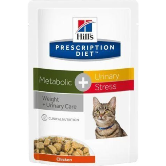 Корм для кошек «Hill's» Prescription Diet Metabolic+Urinary, Chicken, 85 г