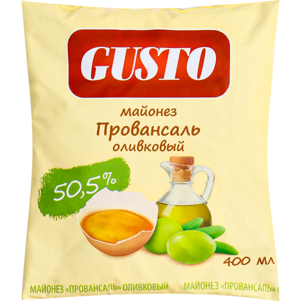 Майонез «Провансаль» оливковый, 50.5%, 400 мл #0