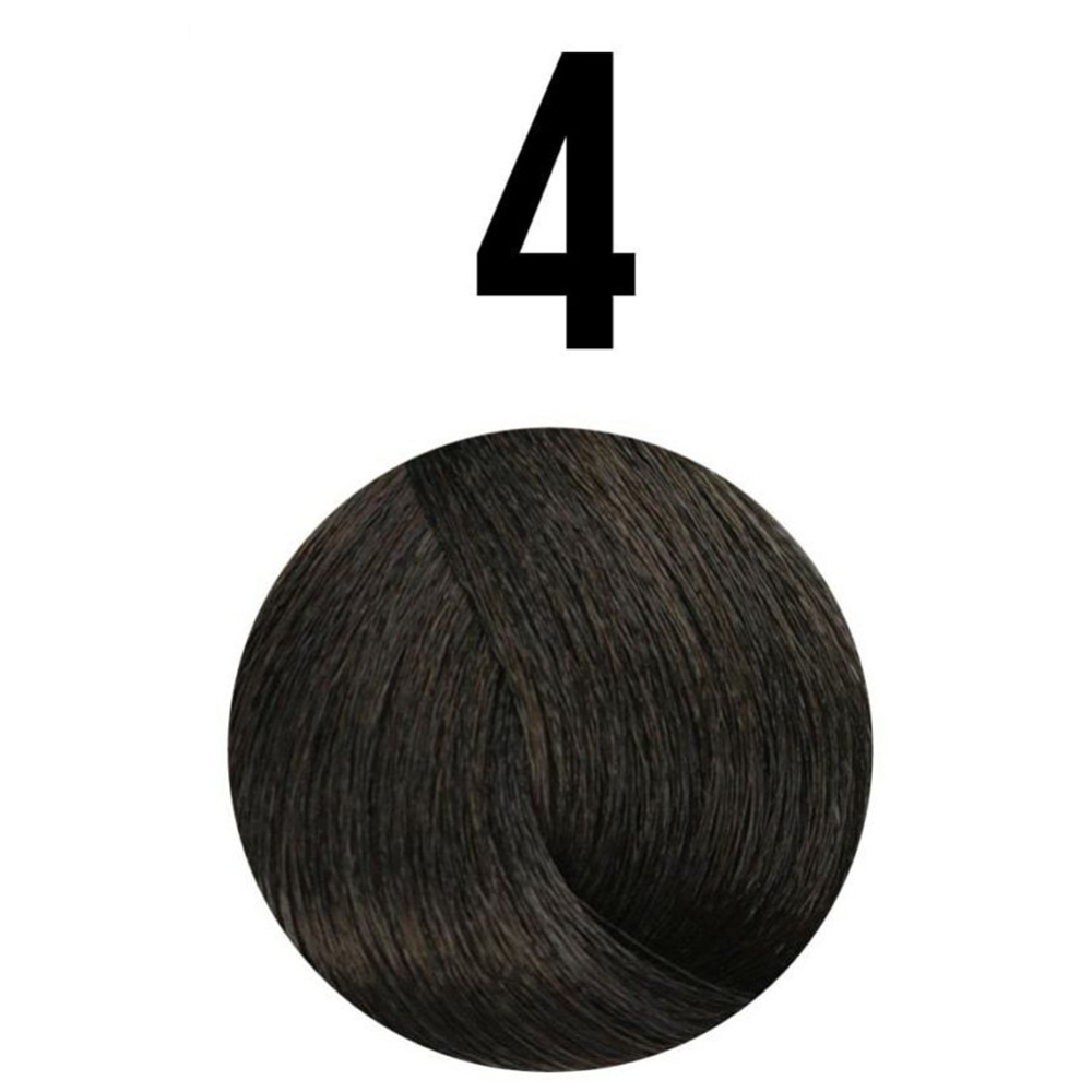 Крем-краска для волос «Inebrya» на семенах льна и алоэ вера, 4, 100 мл