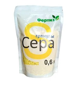 Сера гранулированная 0,6 кг (500мл)