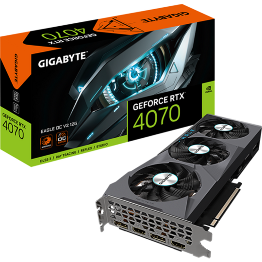 Видеокарта «Gigabyte» GV-N4070EAGLE OCV2-12GD