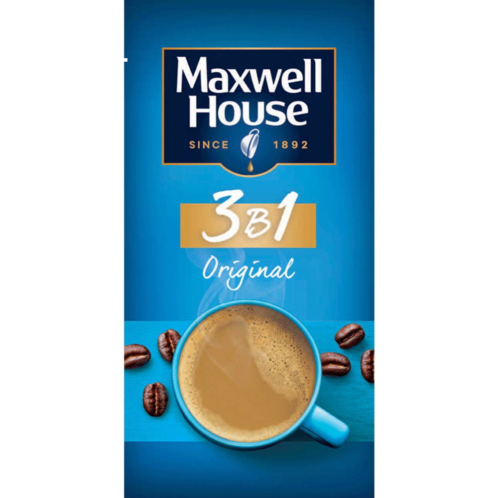 Ко­фей­ный на­пи­ток пор­ци­он­ный «Maxwell House» 3в1, 14 г